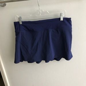 Lululemon Navy Tennis Skirt